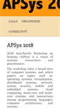 Mobile Screenshot of ap-sys.org